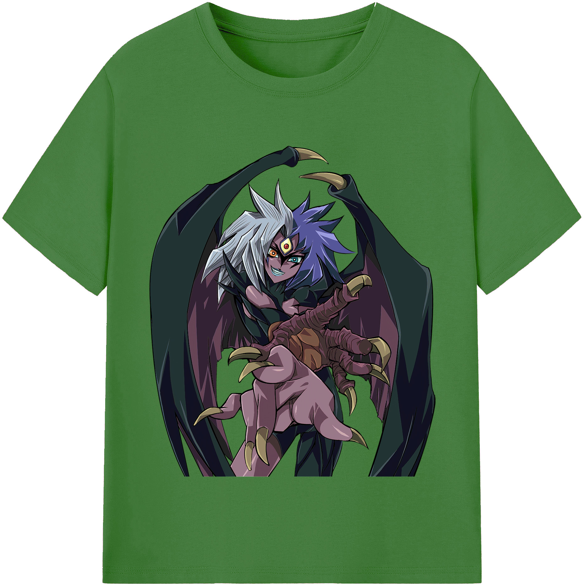 （画像用） 遊☆戯☆王 Yu-Gi-Oh! レディースカジュアルプリントTシャツ（綿100％）
